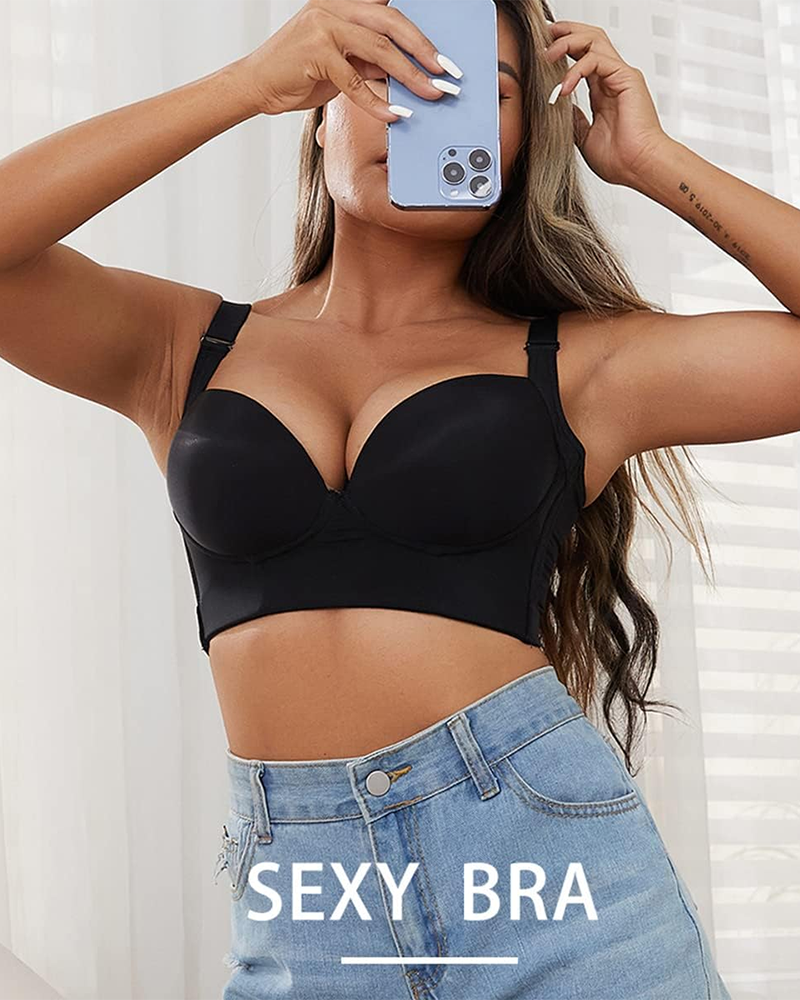 Zaprada Push Up Bra with deep cups and full coverage