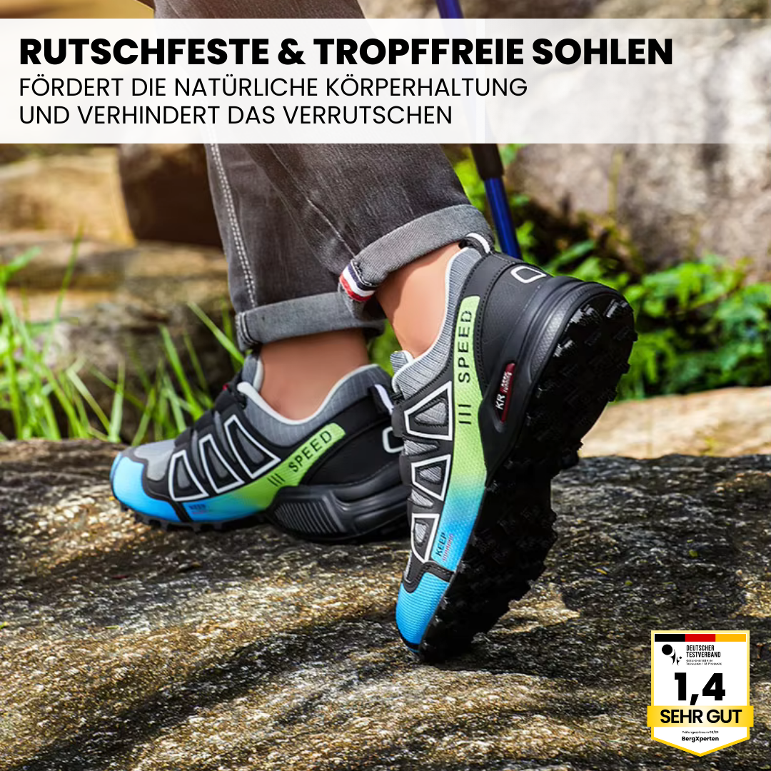 OrthoTrekking - calzado ergonómico para trekking y senderismo que alivia el dolor