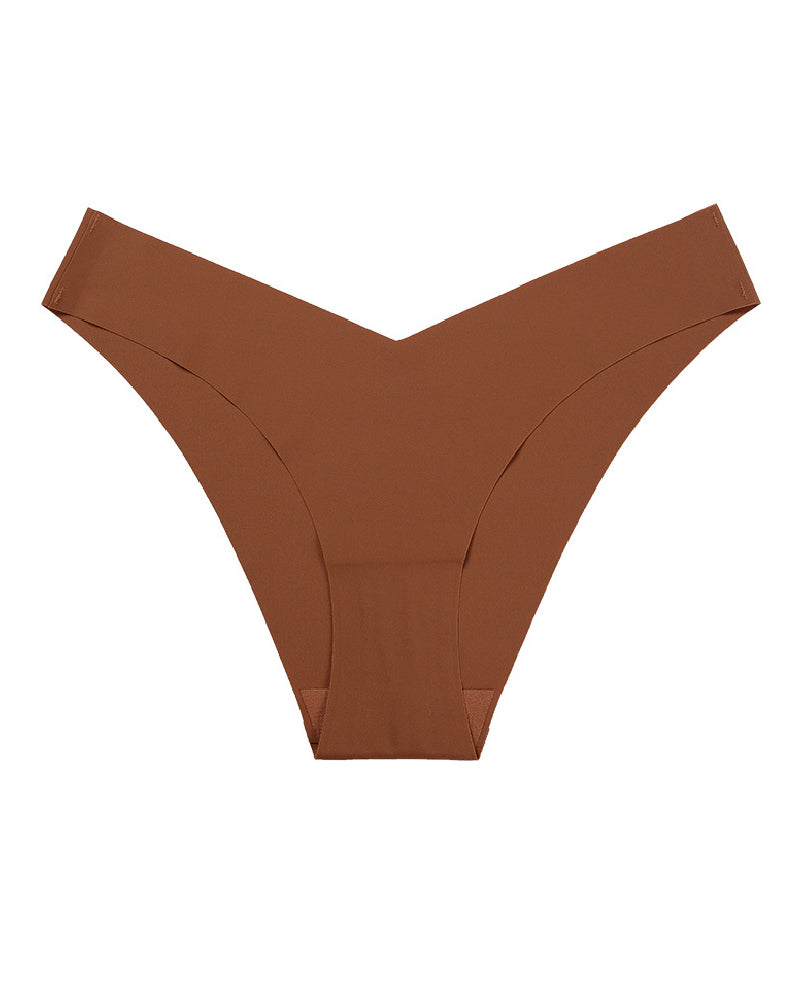 Sexy rice silk panties Low waist seamless Multicolored panties Lingerie