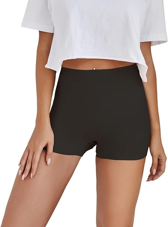 Seamless, non-slip elastic briefs Boyshorts