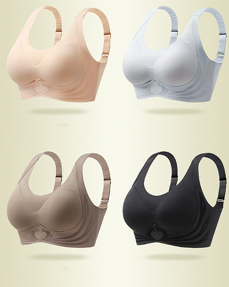 Seamless Lifting Bra with Anti-Sagging Push-Up Effect