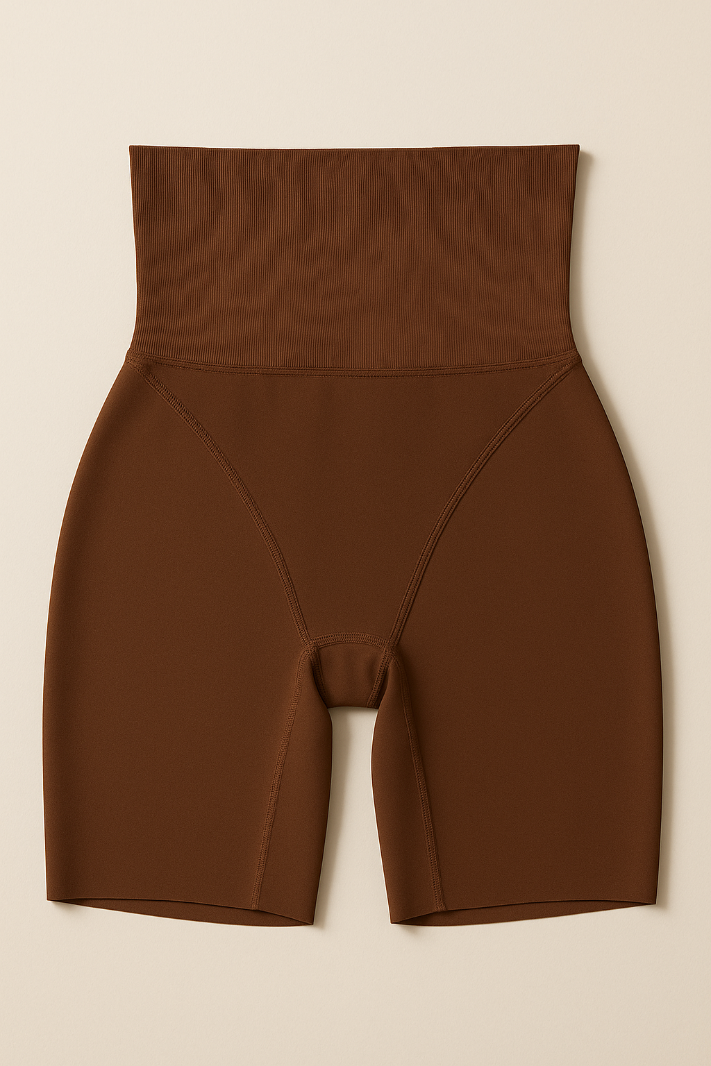 Shaping shorts that slim Zaprada's waist.