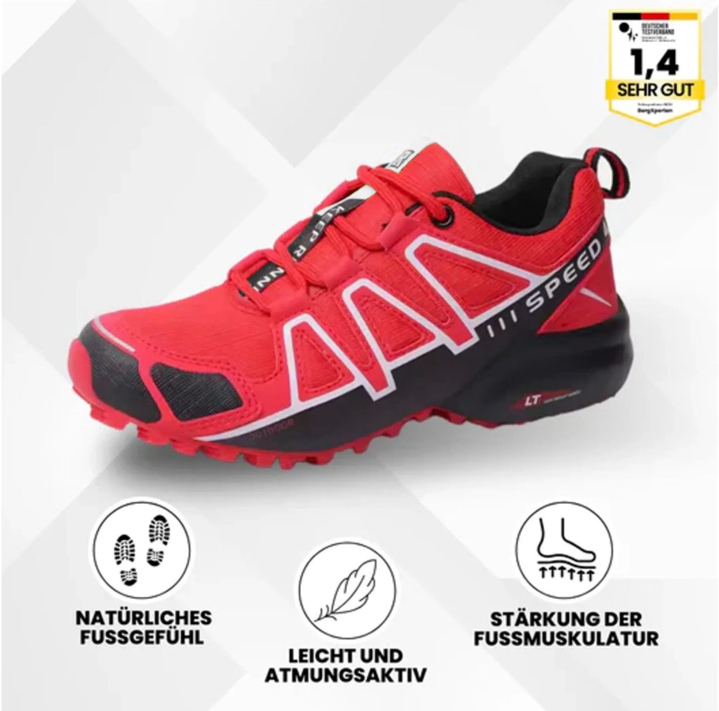 OrthoTrekking - calzado ergonómico para trekking y senderismo que alivia el dolor
