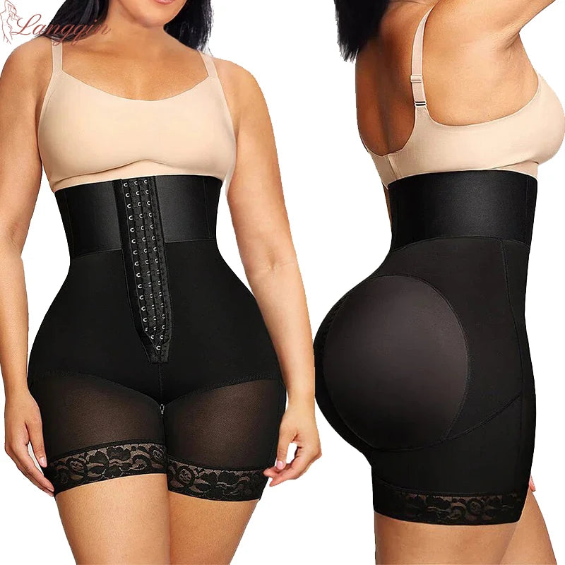 Zaprada High Waist Shaping Shorts - BBL Shapewear Belly Control and Gluteus Effect Shapewear Shorts
