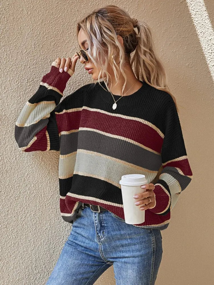 Striped sweater - Trendy fashion for a casual look