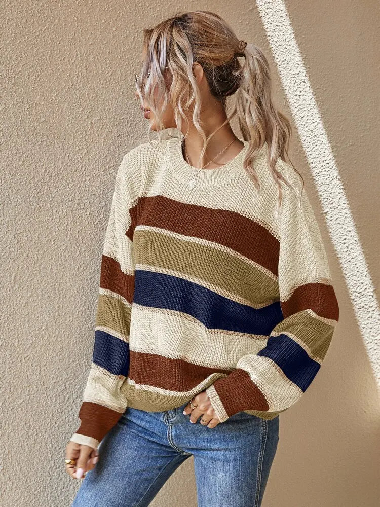 Striped sweater - Trendy fashion for a casual look