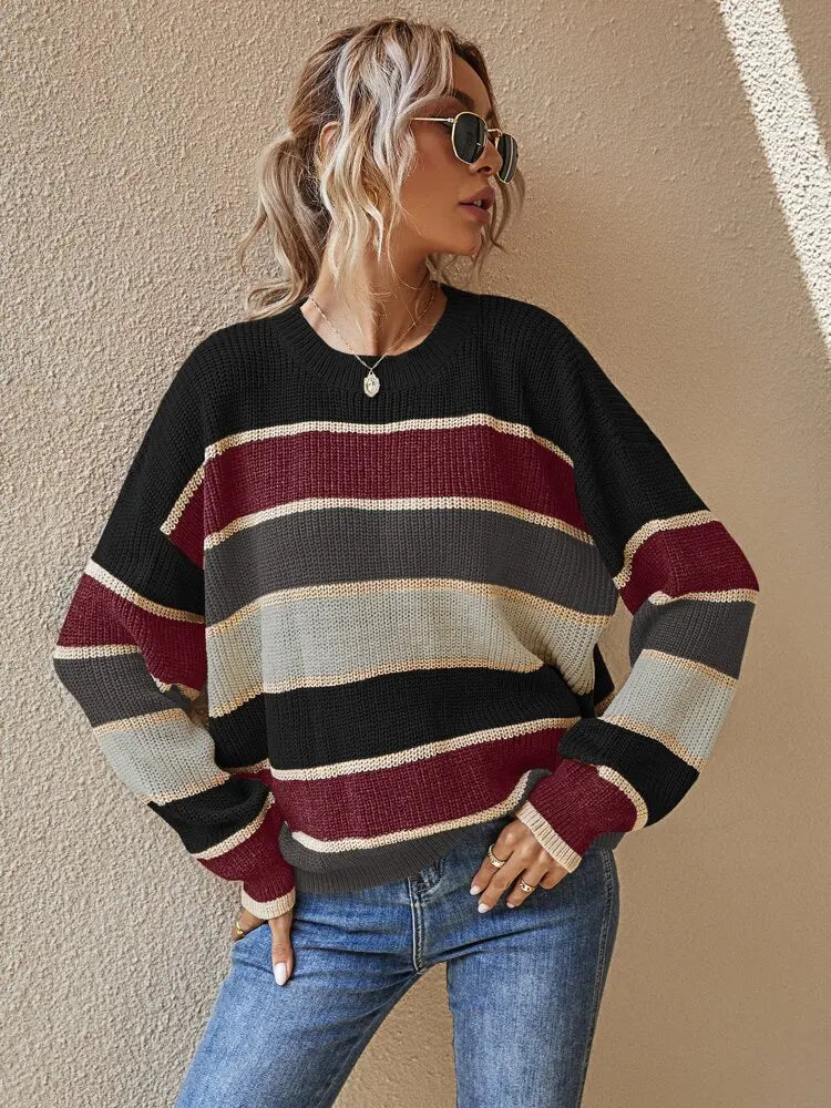 Striped sweater - Trendy fashion for a casual look