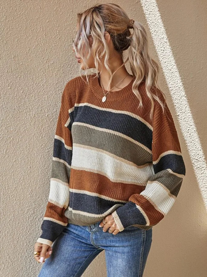 Striped sweater - Trendy fashion for a casual look