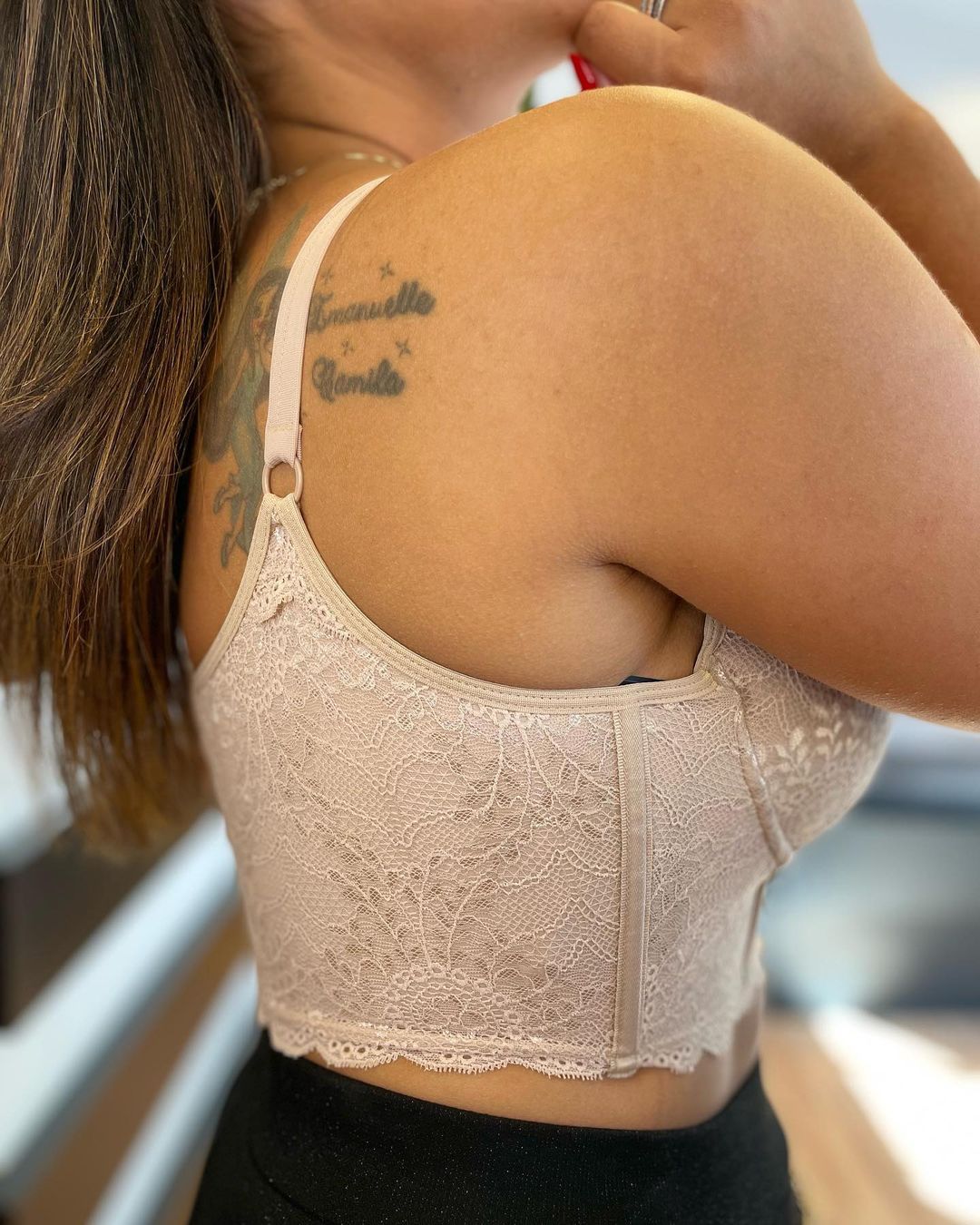“Sustainable Push Up Enhancer with Lace - Shaping Design for Women”