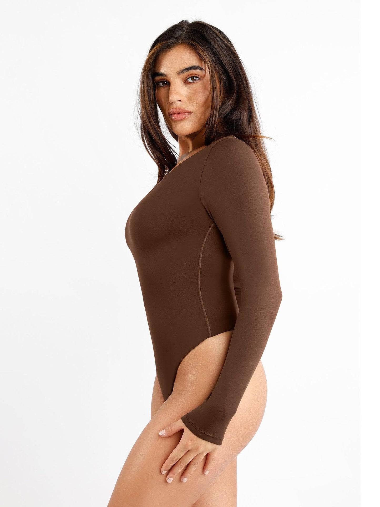 CloudSense Shapewear scoop-neck sculpting bodysuit