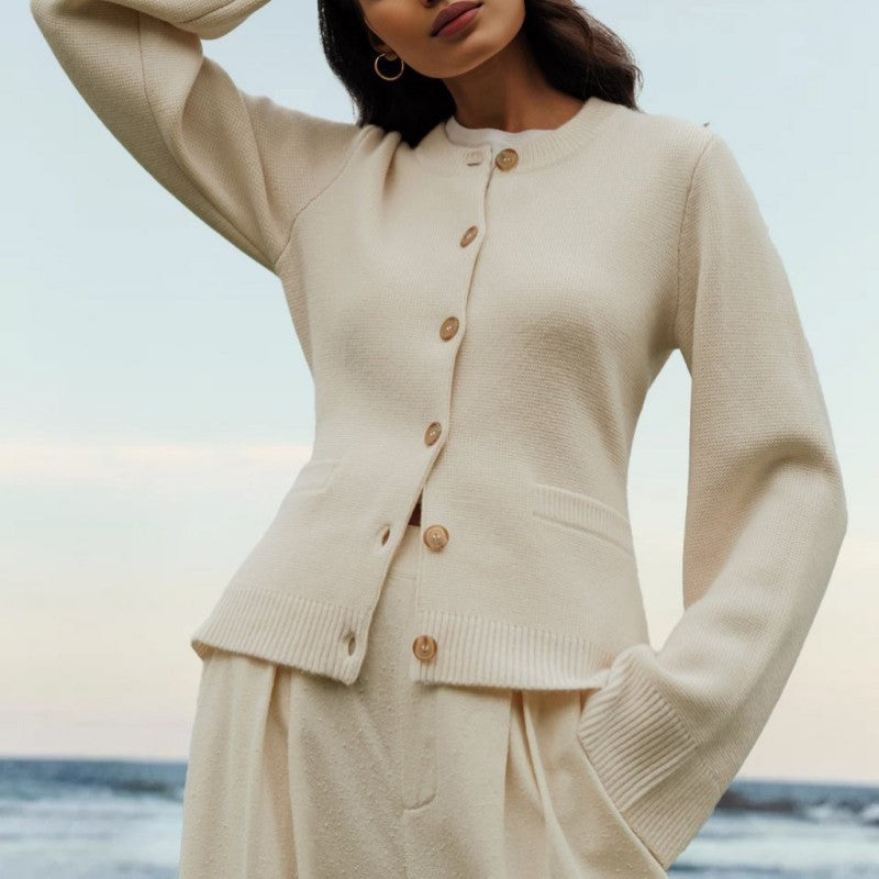 Button-Up Cardigan for Women