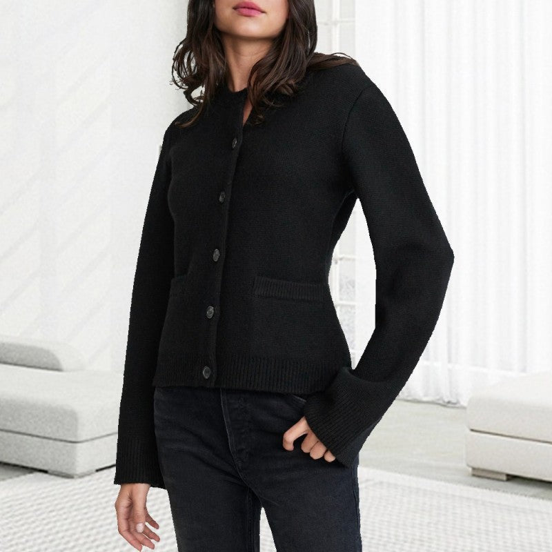Button-Up Cardigan for Women
