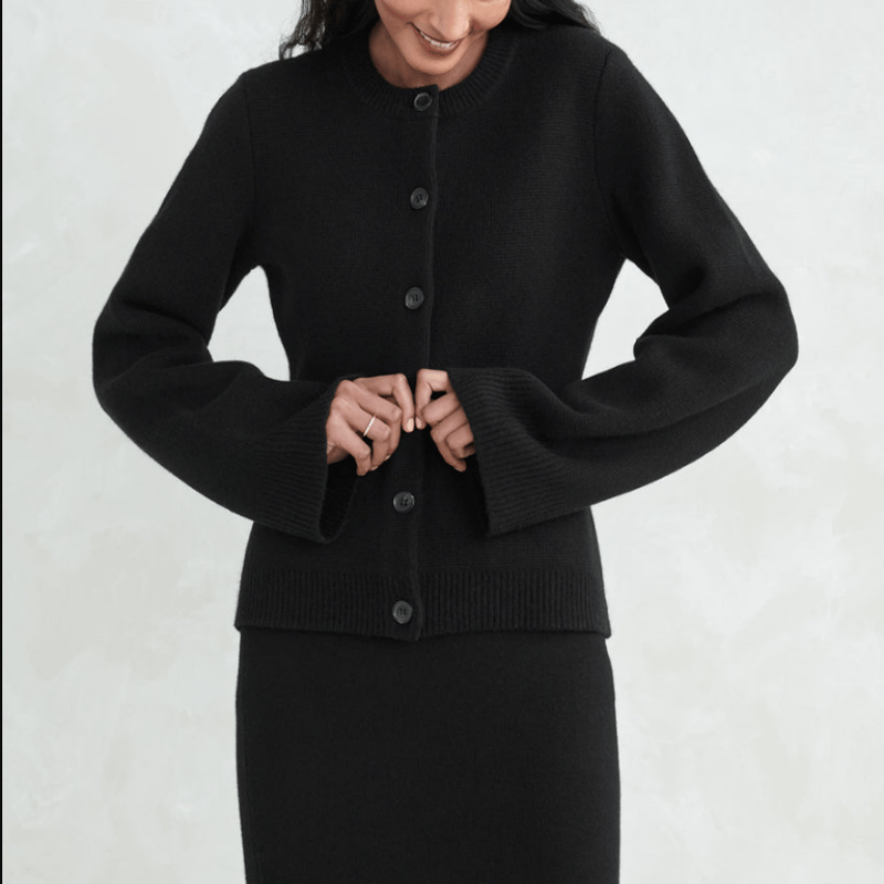 Button-Up Cardigan for Women