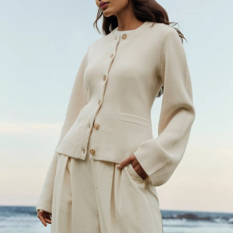 Button-Up Cardigan for Women