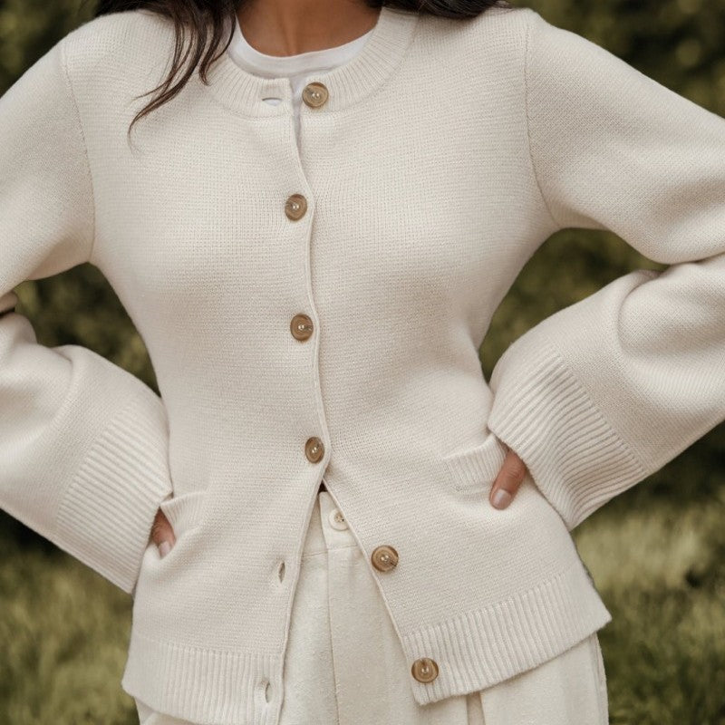 Button-Up Cardigan for Women