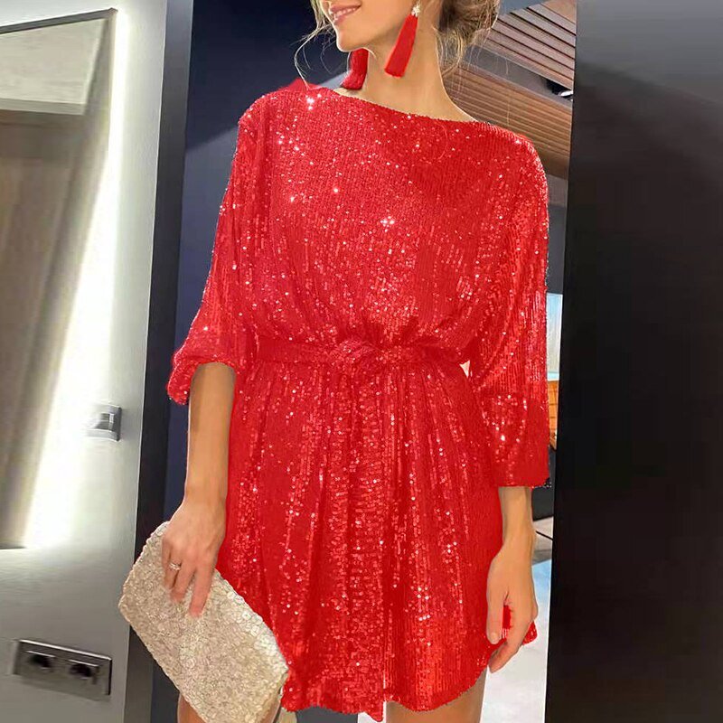 Zaprada Short, flowing evening dress