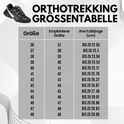 OrthoTrekking - calzado ergonómico para trekking y senderismo que alivia el dolor