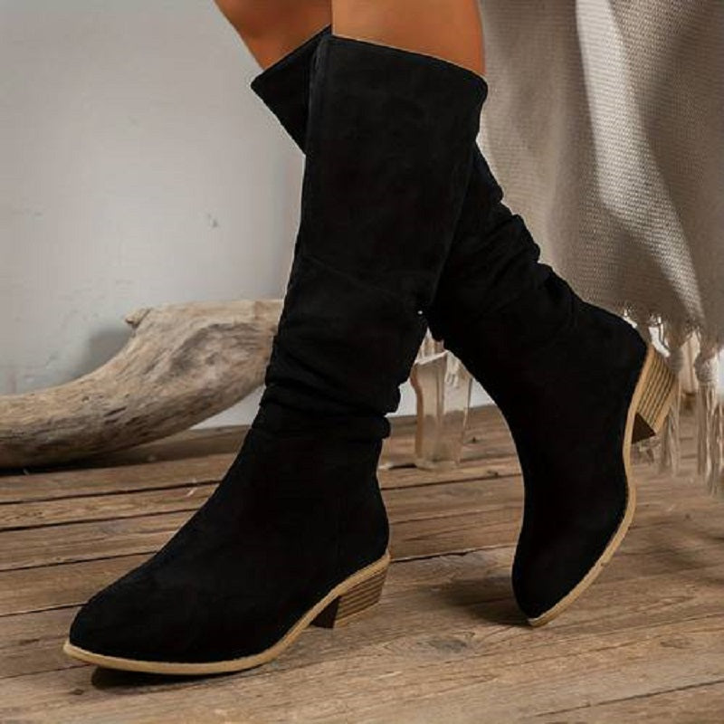 Bottes Daim Marron Milady