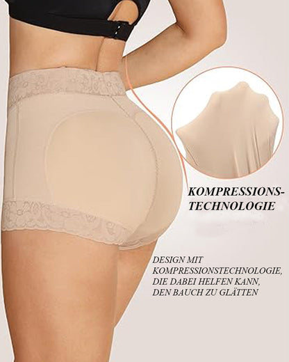 Zaprada Classic Braguitas Esculpir Mujer con Encaje Po-Lifter Braguitas Alisar BarrigaSeamless Lace Tummy Control Shapewear High Waist Compression Thong Panties Underwear