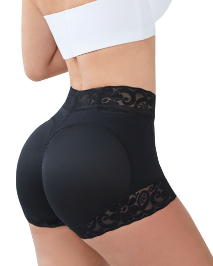 Zaprada Classic Braguitas Esculpir Mujer con Encaje Po-Lifter Braguitas Alisar BarrigaSeamless Lace Tummy Control Shapewear High Waist Compression Thong Panties Underwear