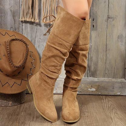 Bottes Daim Marron Milady