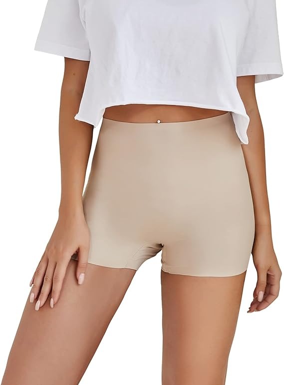 Seamless, non-slip elastic briefs Boyshorts