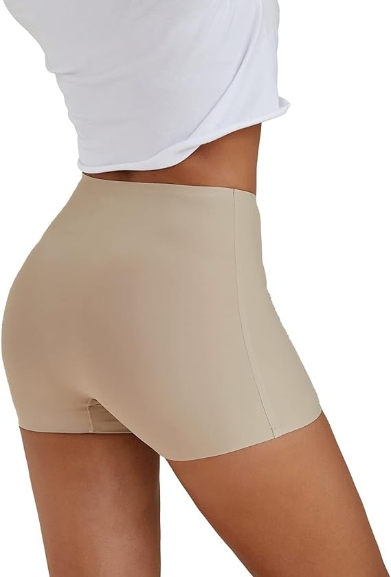 Seamless, non-slip elastic briefs Boyshorts