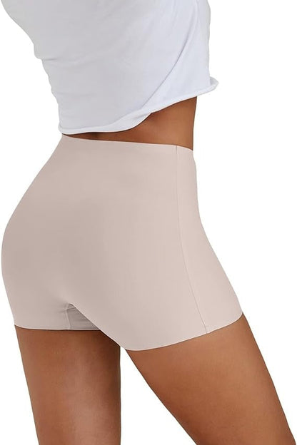 Seamless, non-slip elastic briefs Boyshorts