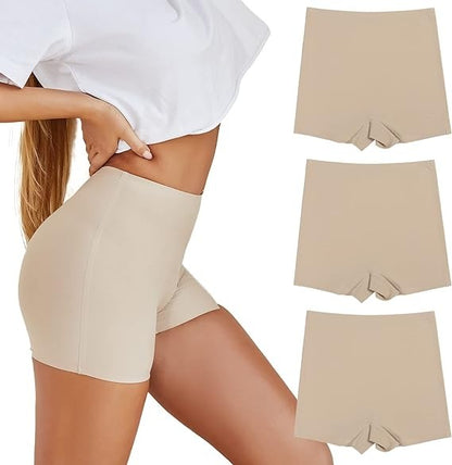 Seamless, non-slip elastic briefs Boyshorts