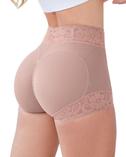Zaprada Classic Braguitas Esculpir Mujer con Encaje Po-Lifter Braguitas Alisar BarrigaSeamless Lace Tummy Control Shapewear High Waist Compression Thong Panties Underwear