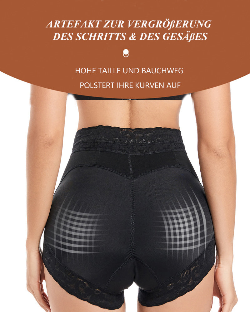 Zaprada Classic Braguitas Esculpir Mujer con Encaje Po-Lifter Braguitas Alisar BarrigaSeamless Lace Tummy Control Shapewear High Waist Compression Thong Panties Underwear