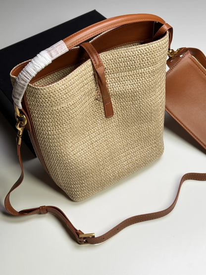 BUCKET RAFFIA MEDIUM