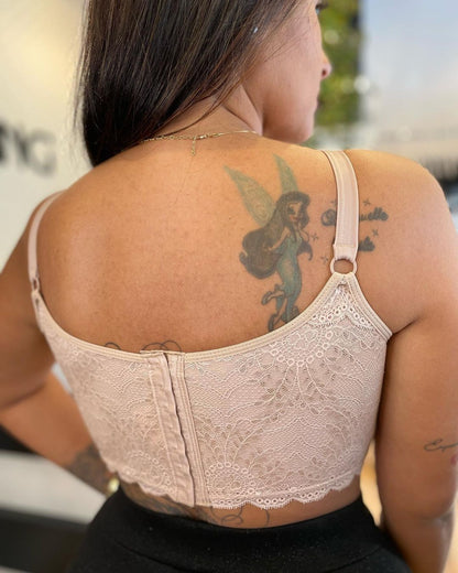 "Sostén Push Up Aumentador con Encaje - Diseño Moldeador para Mujer"