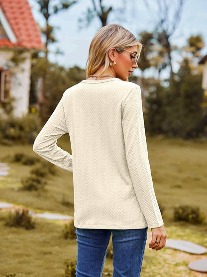 Pull-over en tricot - Élégant et tendance - Manches longues - Mode féminine chic