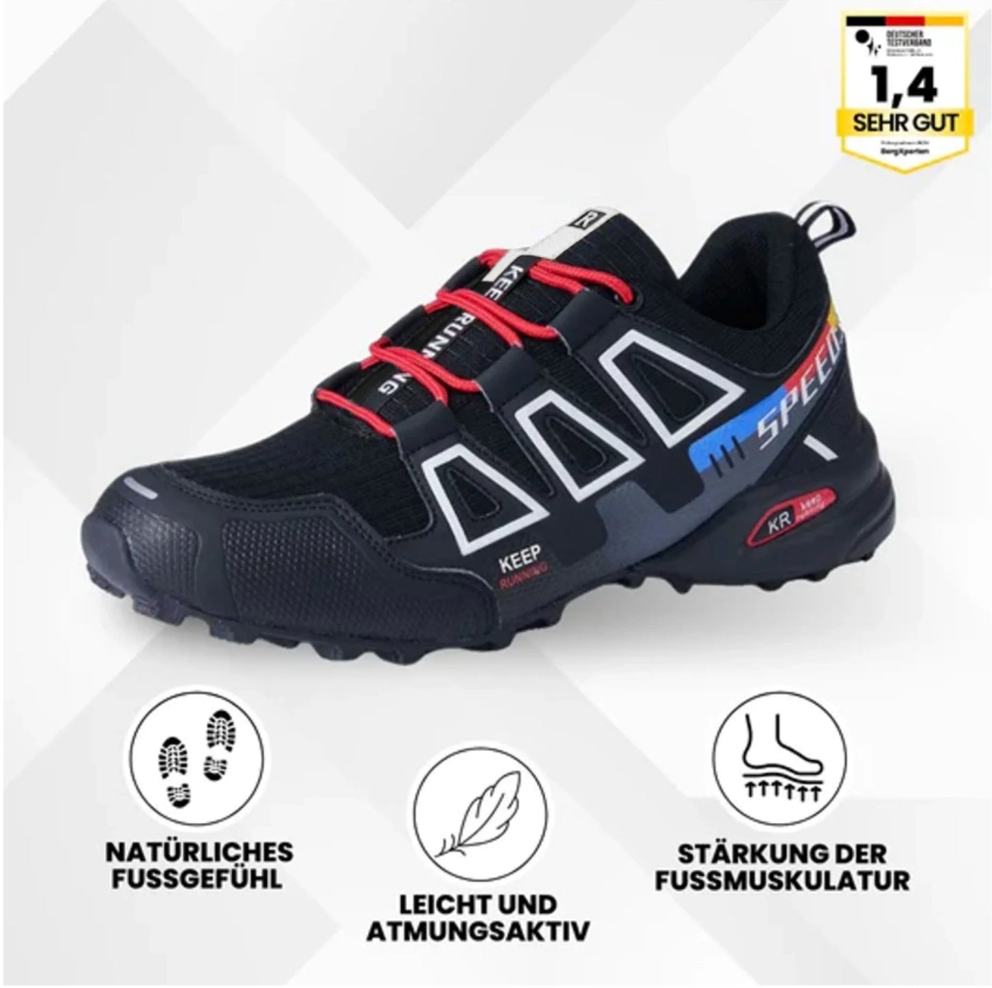 OrthoTrekking - calzado ergonómico para trekking y senderismo que alivia el dolor