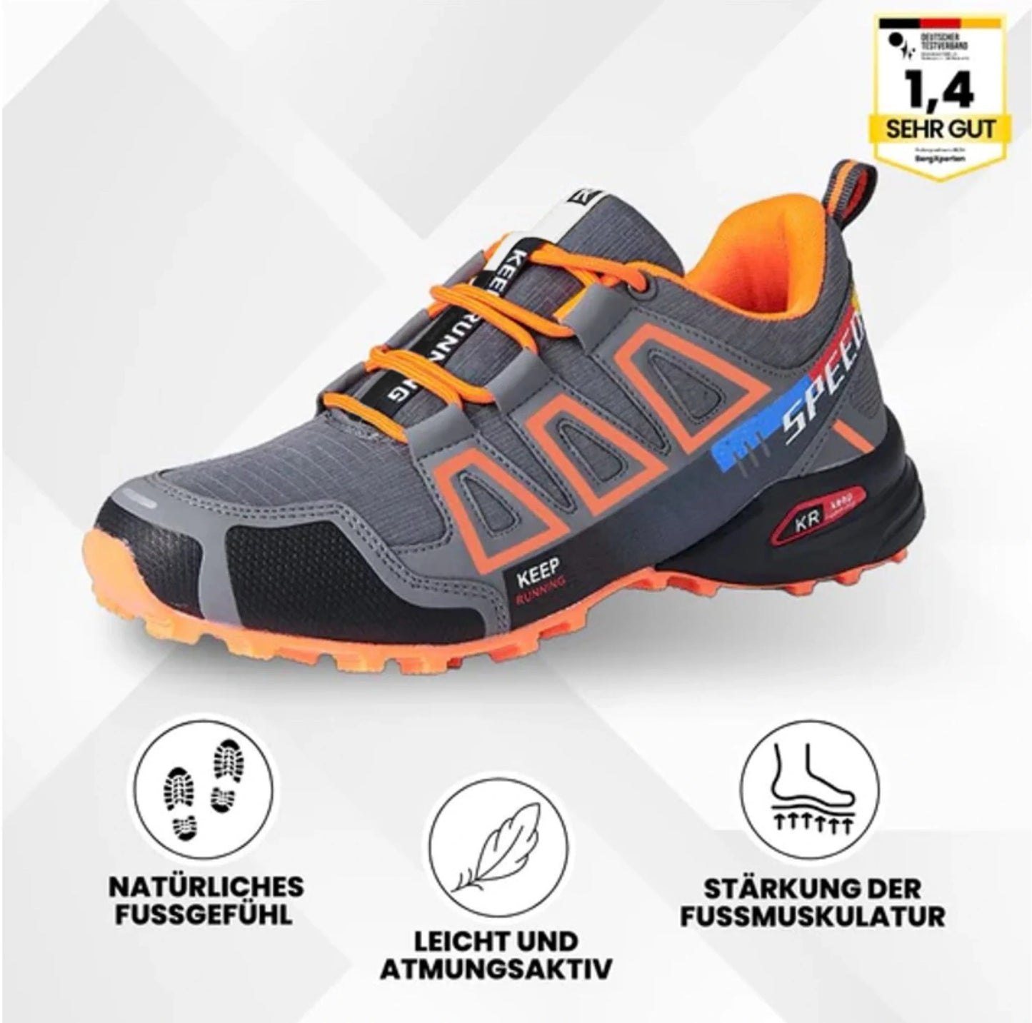 OrthoTrekking - calzado ergonómico para trekking y senderismo que alivia el dolor