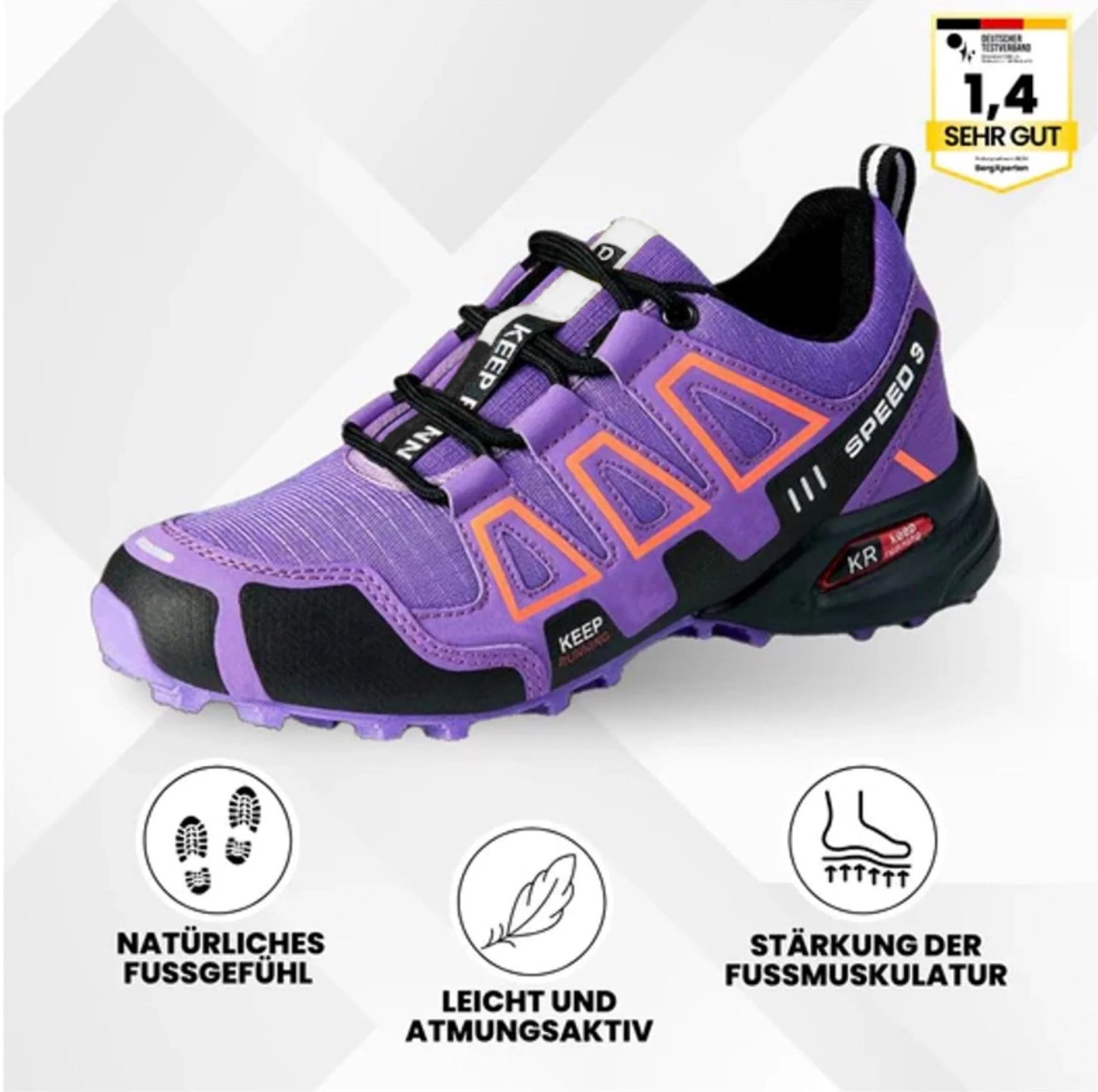 OrthoTrekking - calzado ergonómico para trekking y senderismo que alivia el dolor
