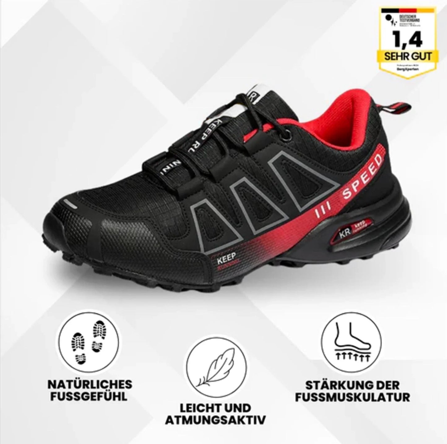 OrthoTrekking - calzado ergonómico para trekking y senderismo que alivia el dolor