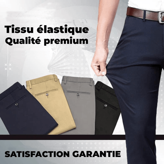 kylian｜Pantalons classiques pour homme à haute élasticité