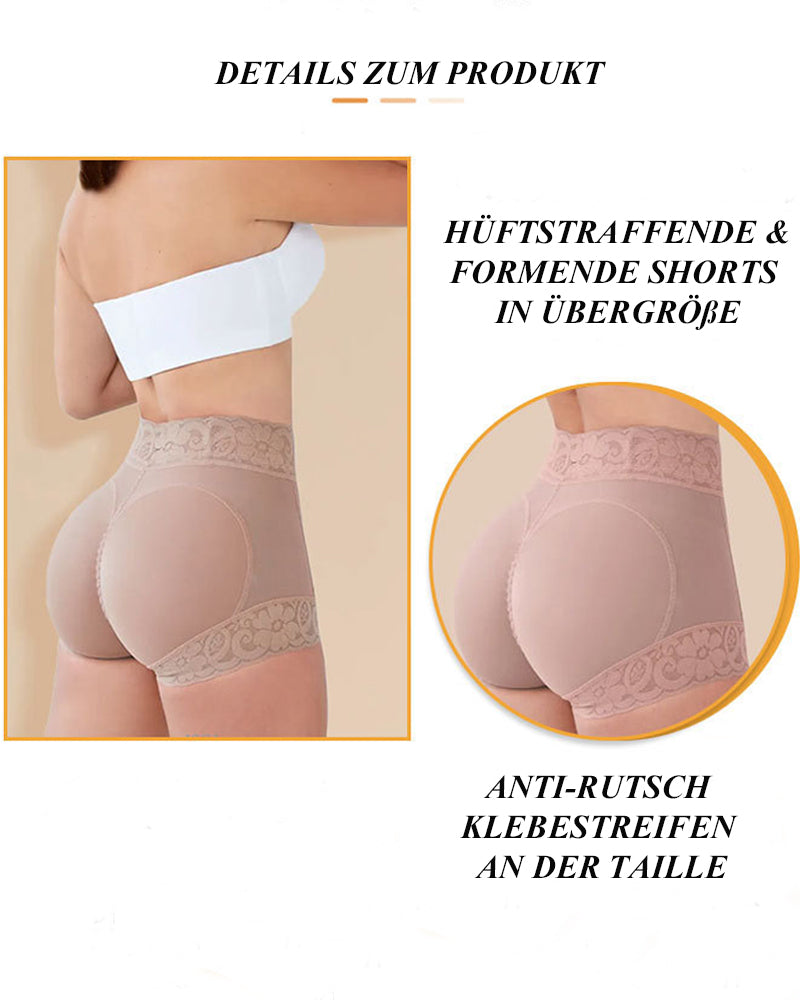 Zaprada Classic Braguitas Esculpir Mujer con Encaje Po-Lifter Braguitas Alisar BarrigaSeamless Lace Tummy Control Shapewear High Waist Compression Thong Panties Underwear