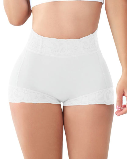 Zaprada Classic Braguitas Esculpir Mujer con Encaje Po-Lifter Braguitas Alisar BarrigaSeamless Lace Tummy Control Shapewear High Waist Compression Thong Panties Underwear