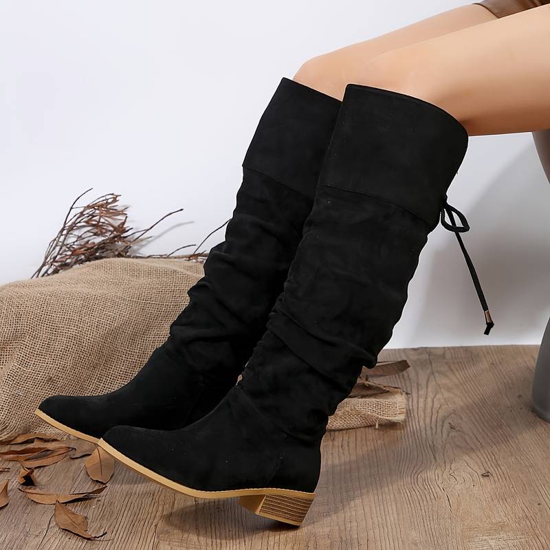 Bottes Daim Marron Milady