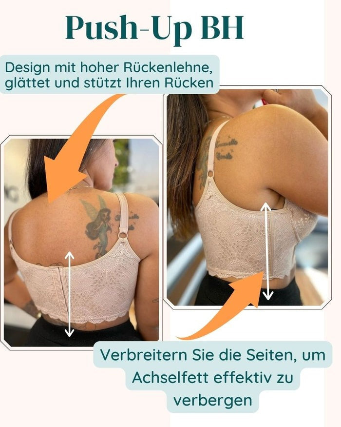 "Sostén Push Up Aumentador con Encaje - Diseño Moldeador para Mujer"