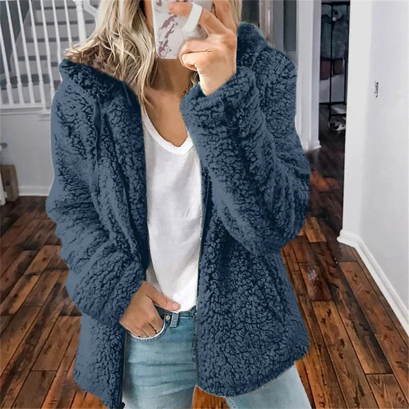 OLIVIA - SOFT FLEECE CARDIGAN