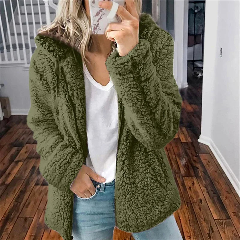 OLIVIA - SOFT FLEECE CARDIGAN