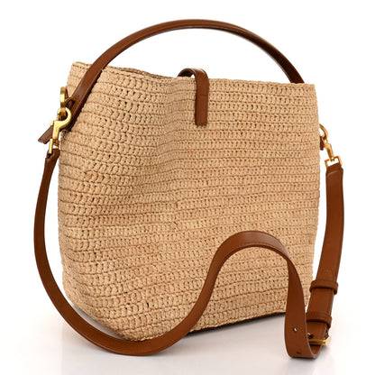 BUCKET RAFFIA MEDIUM