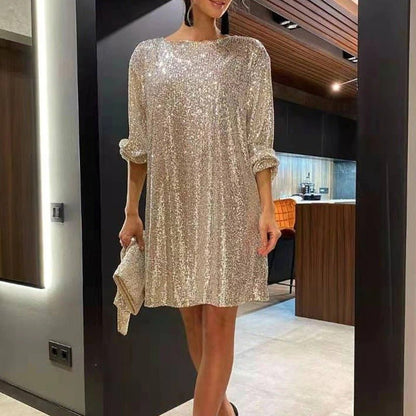 Zaprada Short, flowing evening dress